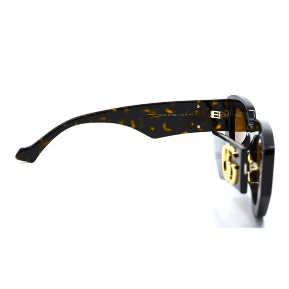 COPY - GUCCI GG1421S 002 HAVANA BROWN AUTHENTIC SUNGLASSES - Picture 11 of 14